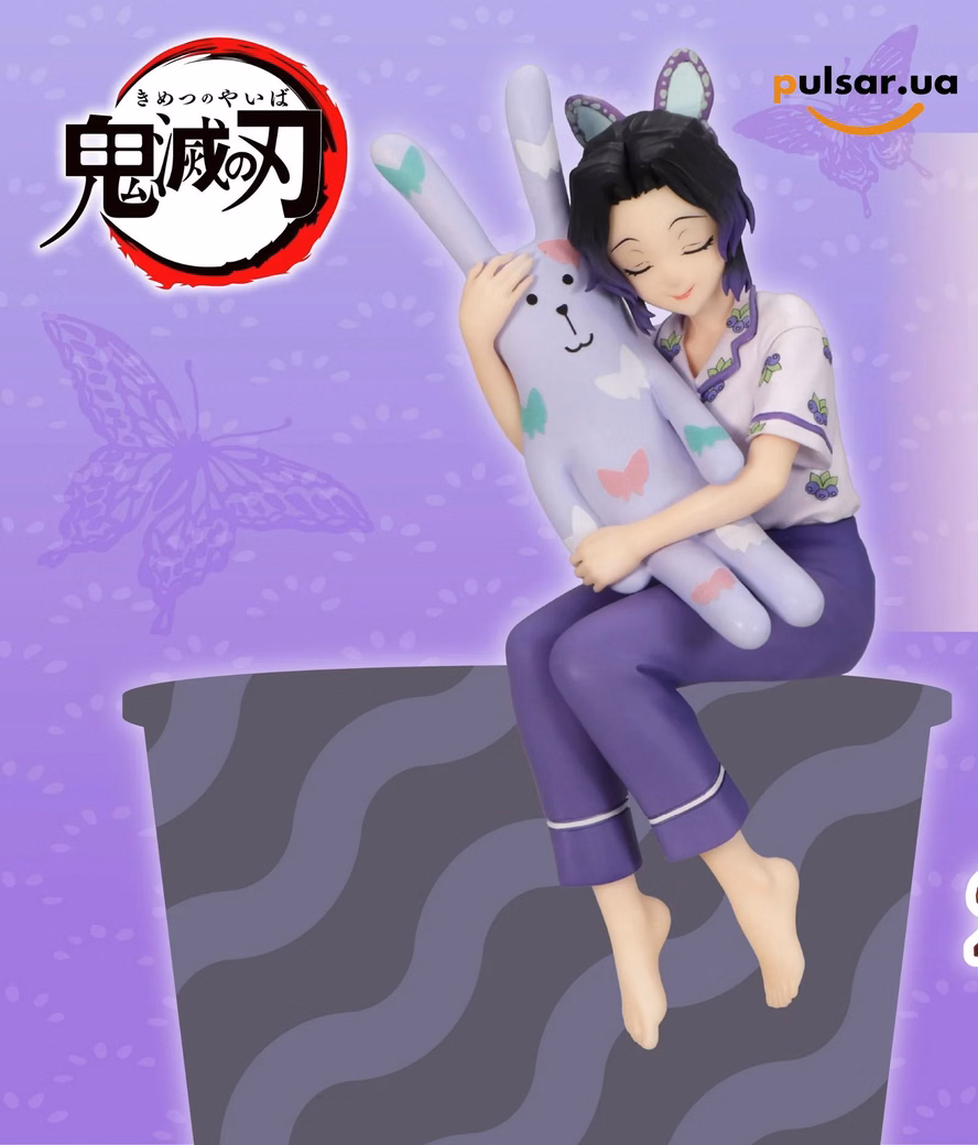 Оригинальная аниме фигурка «Demon Slayer Noodle Stopper Figure x Craftholic Round 1 Exclusive - Shinobu Kocho», фото 3