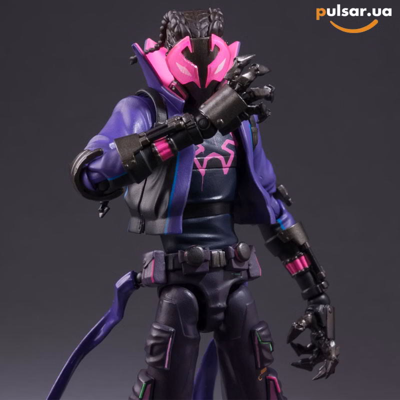 Оригінальна sci-fi фігурка «Spider-Man: Across the Spider-Verse SV Action Miles G. Morales Posable Figure», фото 4