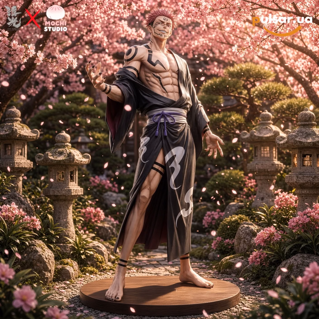 Оригинальная аниме фигурка «Ryomen Sukuna-Jujutsu Kaisen-MOCHI Studio», фото 7