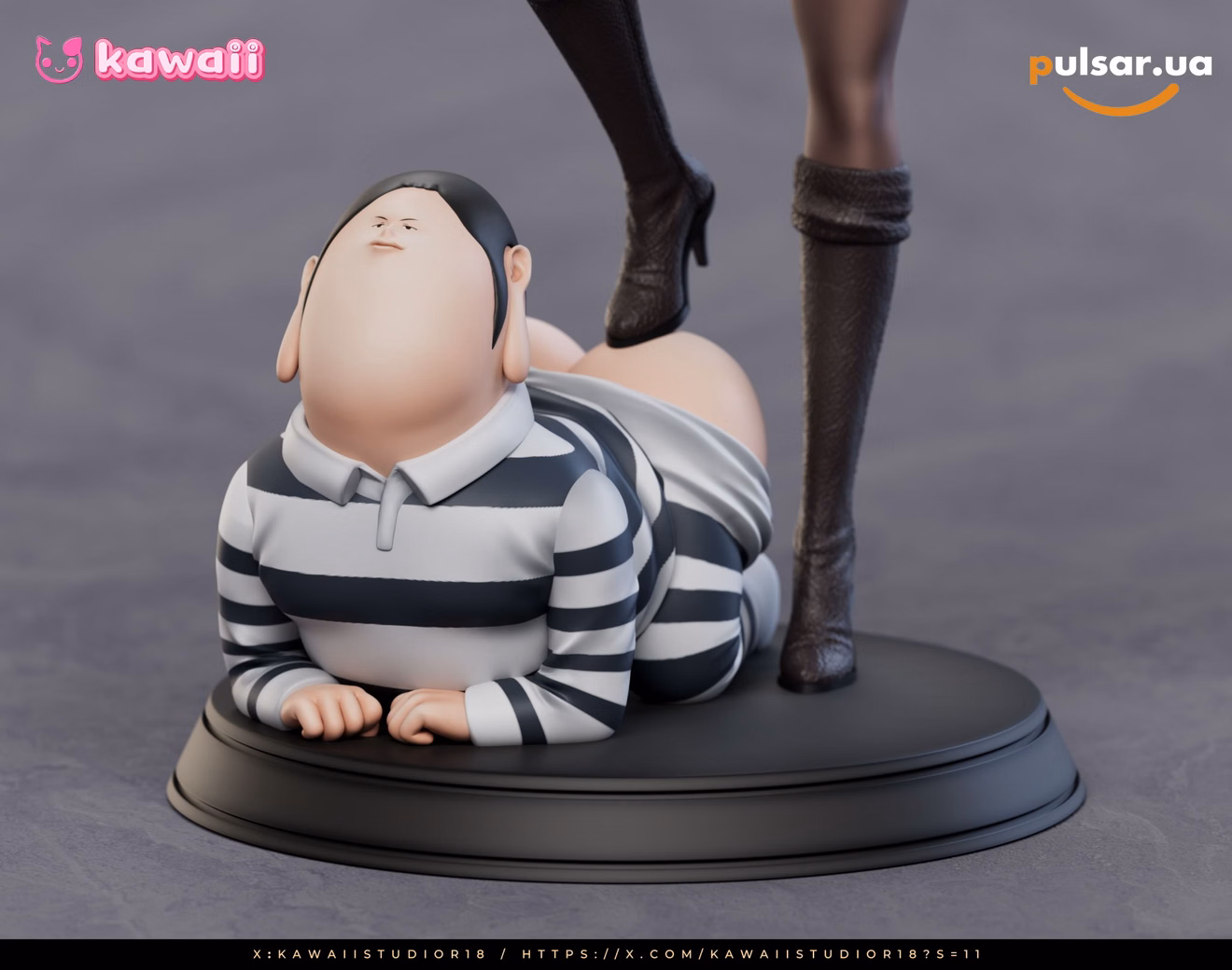 Оригінальна аніме фігурка  «Kawaii Studio - Meiko Shiraki Prison School», фото 4