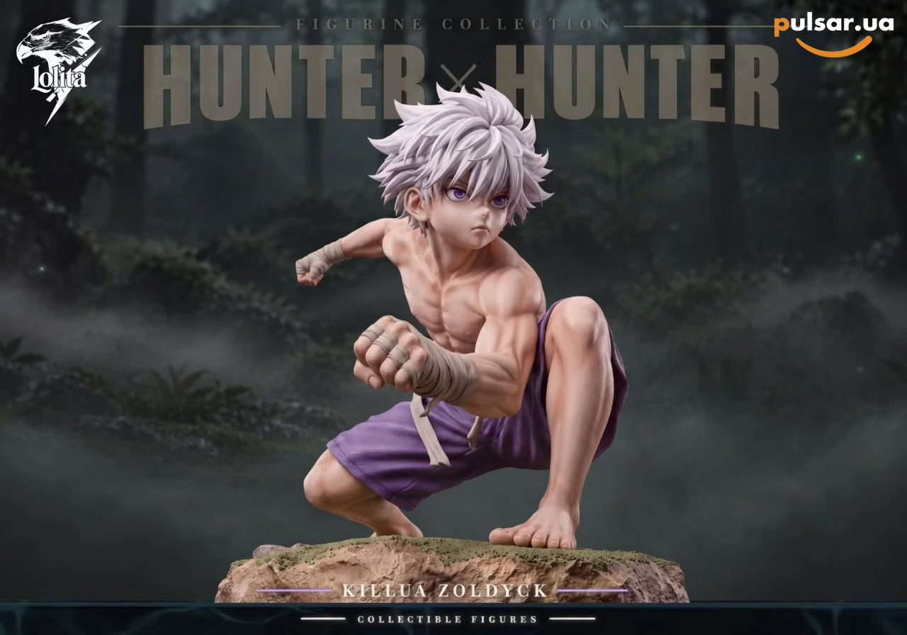 Оригінальна аніме фігурка  «1/6 Scale Killua and Gon Freecss-Hunter x Hunter-Lolita Studio», фото 5