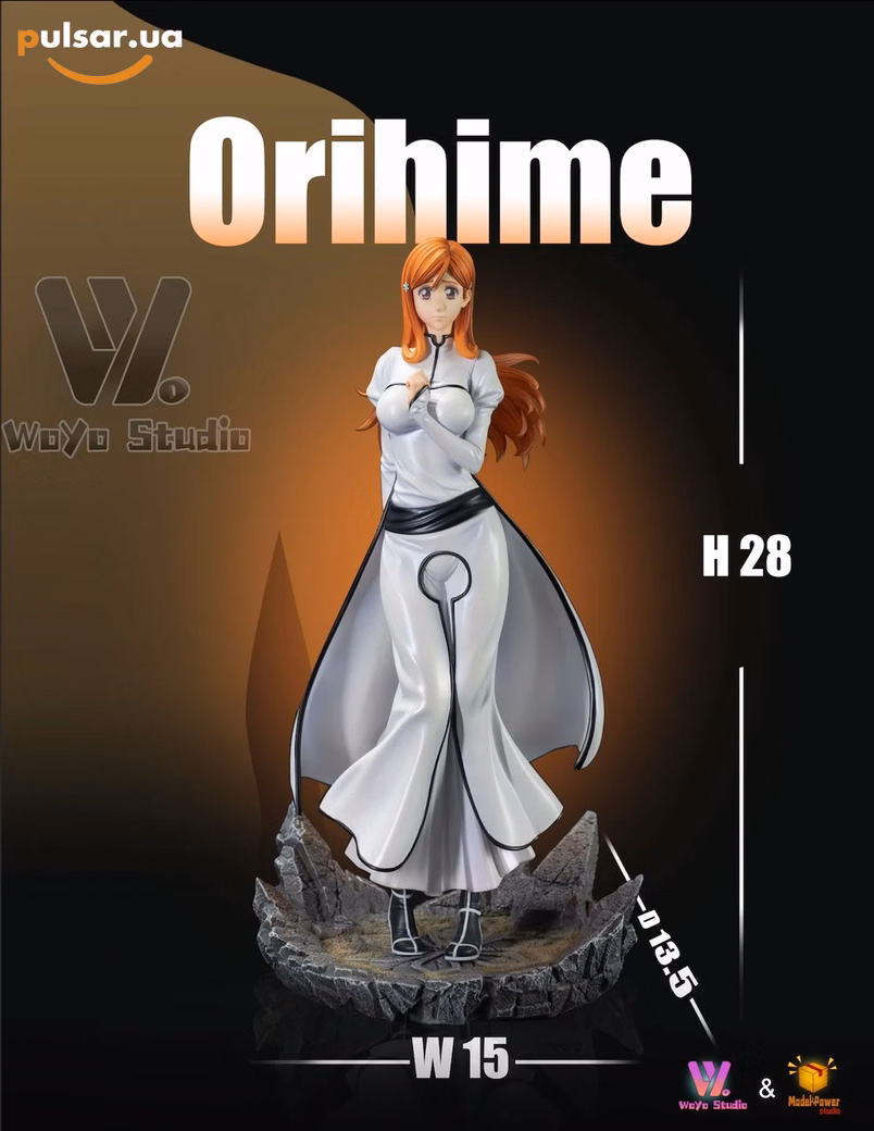 Оригінальна аніме фігурка «1/6 Scale Inoue Orihime-Bleach-WoYo × Model Power Studio»