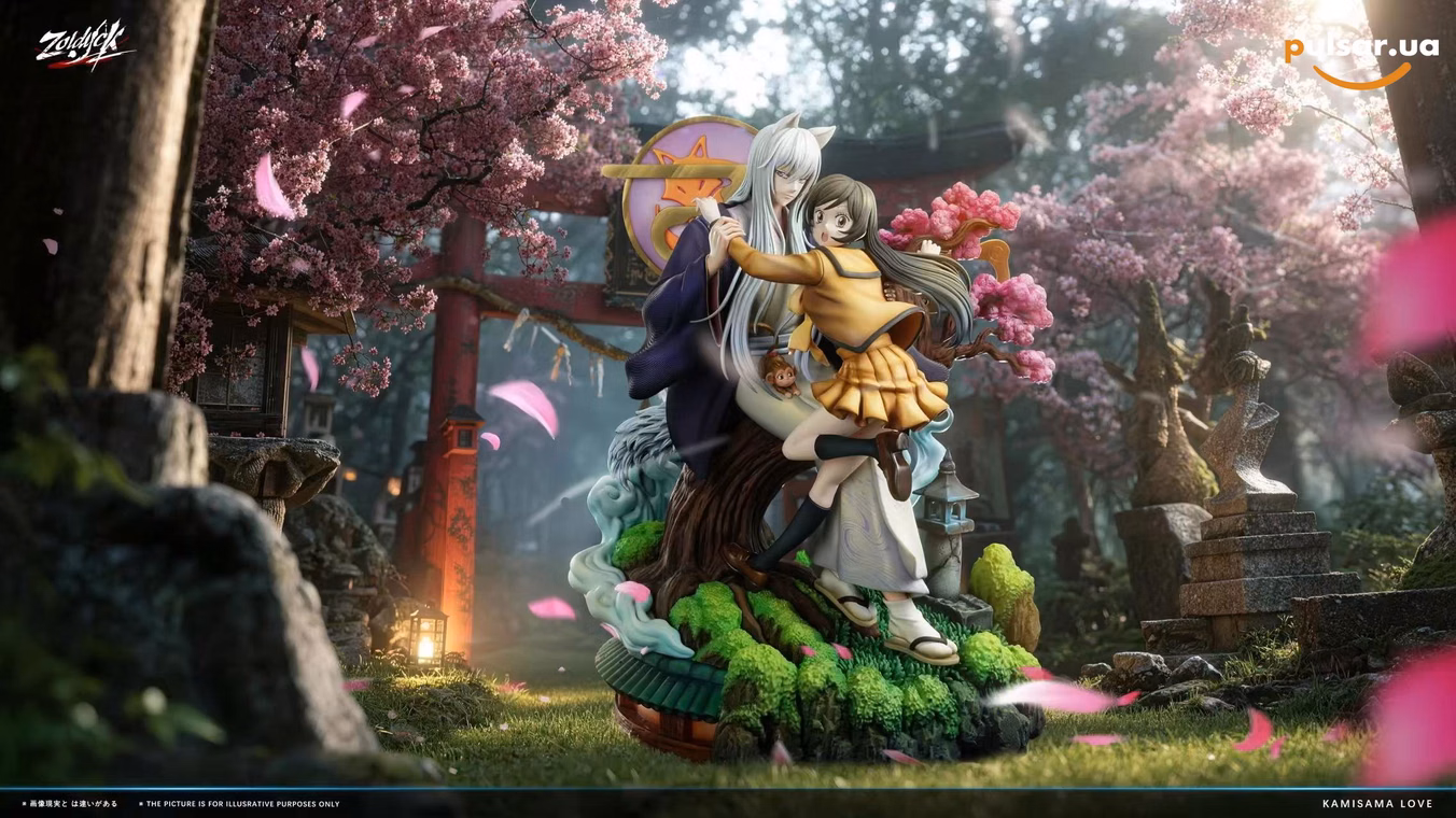 Оригінальна аніме фігурка «1/6 Scale Tomoe and Nanami Momozono-Kamisama Kiss-Zoldyck Studio», фото 2
