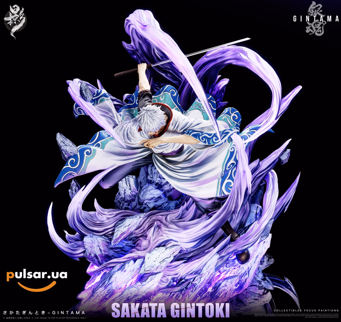 Оригінальна аніме фігурка «Sakata Gintoki-GINTAMA-LueYing Studio», фото 3