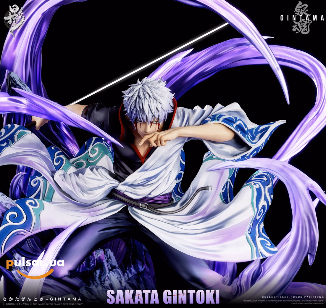 Оригінальна аніме фігурка «Sakata Gintoki-GINTAMA-LueYing Studio», фото 4