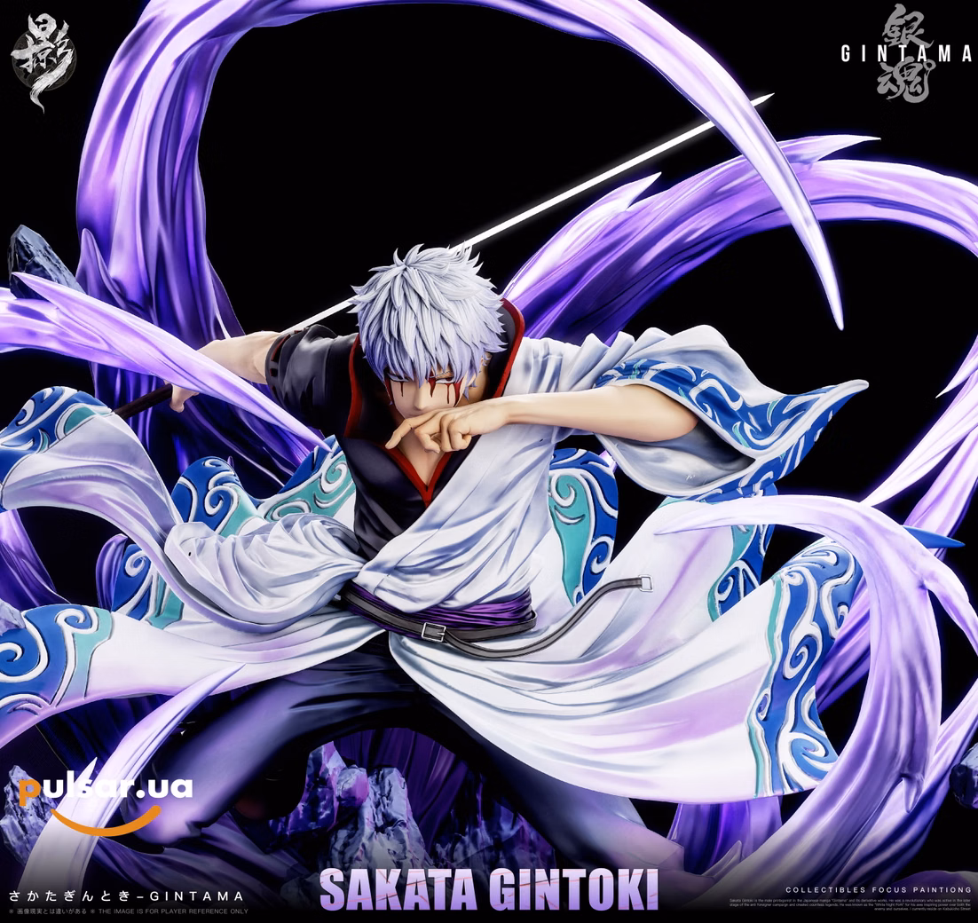 Оригінальна аніме фігурка «Sakata Gintoki-GINTAMA-LueYing Studio», фото 5