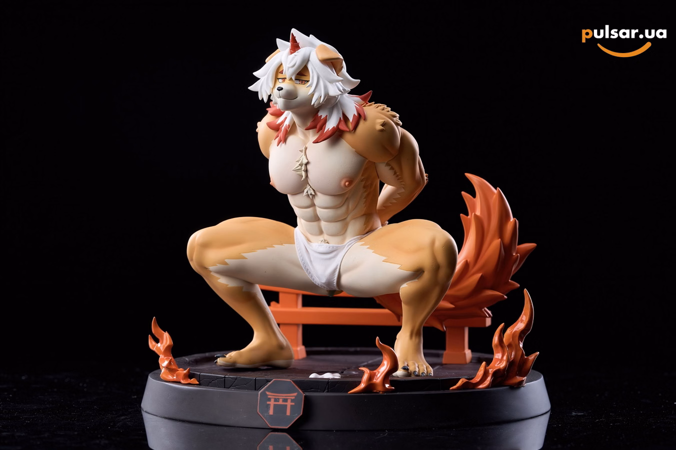 Оригінальна аніме фігурка  «1/6 Scale Furry Cow-Arknights-Beast Soul Forging Studio», фото 2