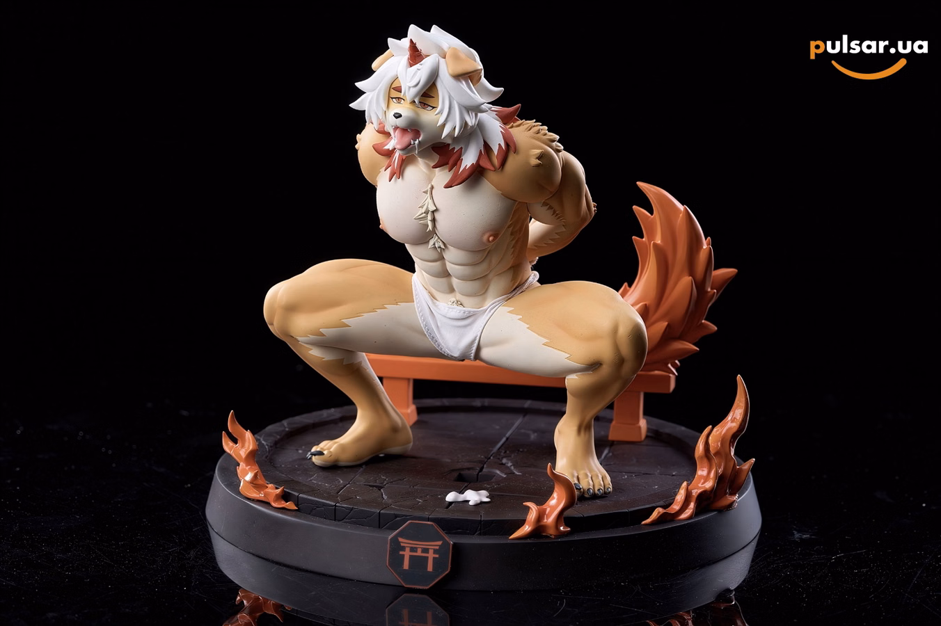 Оригінальна аніме фігурка  «1/6 Scale Furry Cow-Arknights-Beast Soul Forging Studio», фото 3