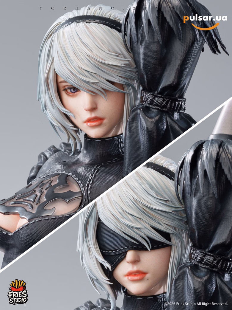 Оригінальна аніме фігурка «1/3 Scale NieR 2B-NieR:Automata-Fries Studio», фото 2