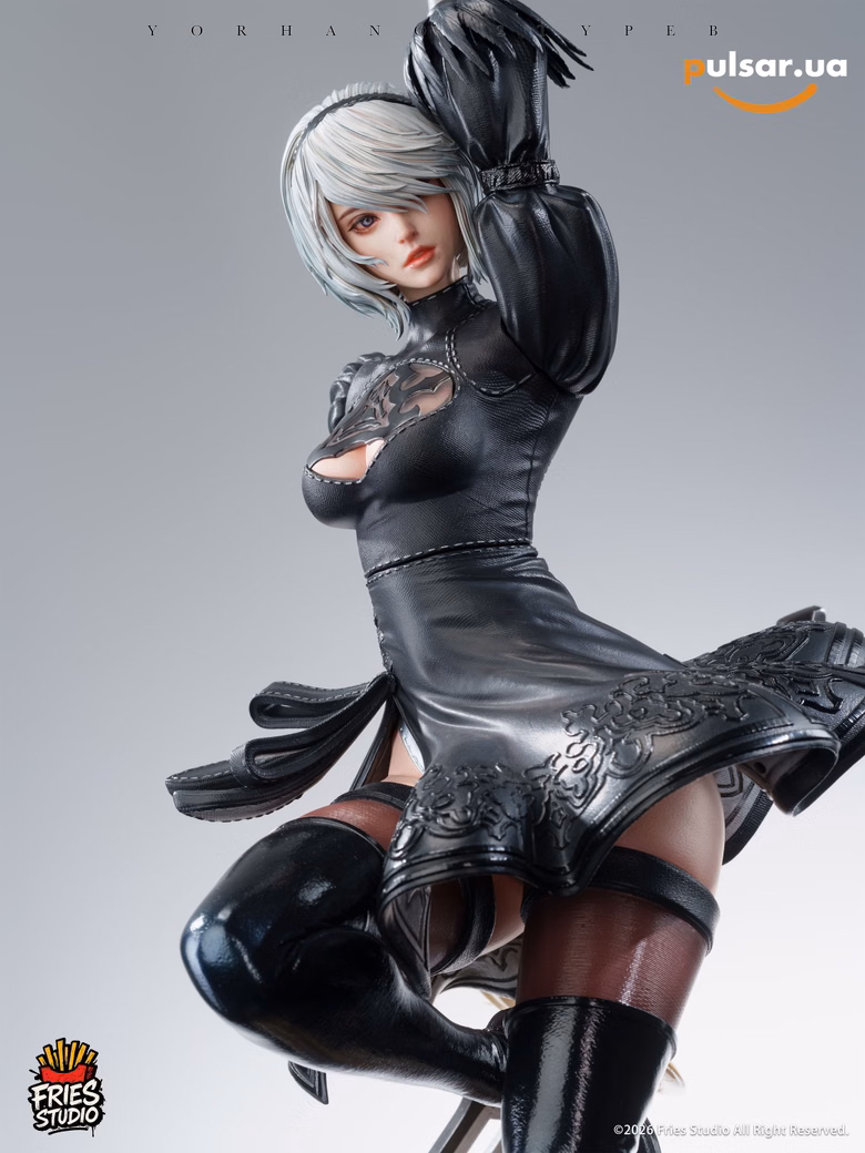 Оригінальна аніме фігурка «1/3 Scale NieR 2B-NieR:Automata-Fries Studio», фото 10