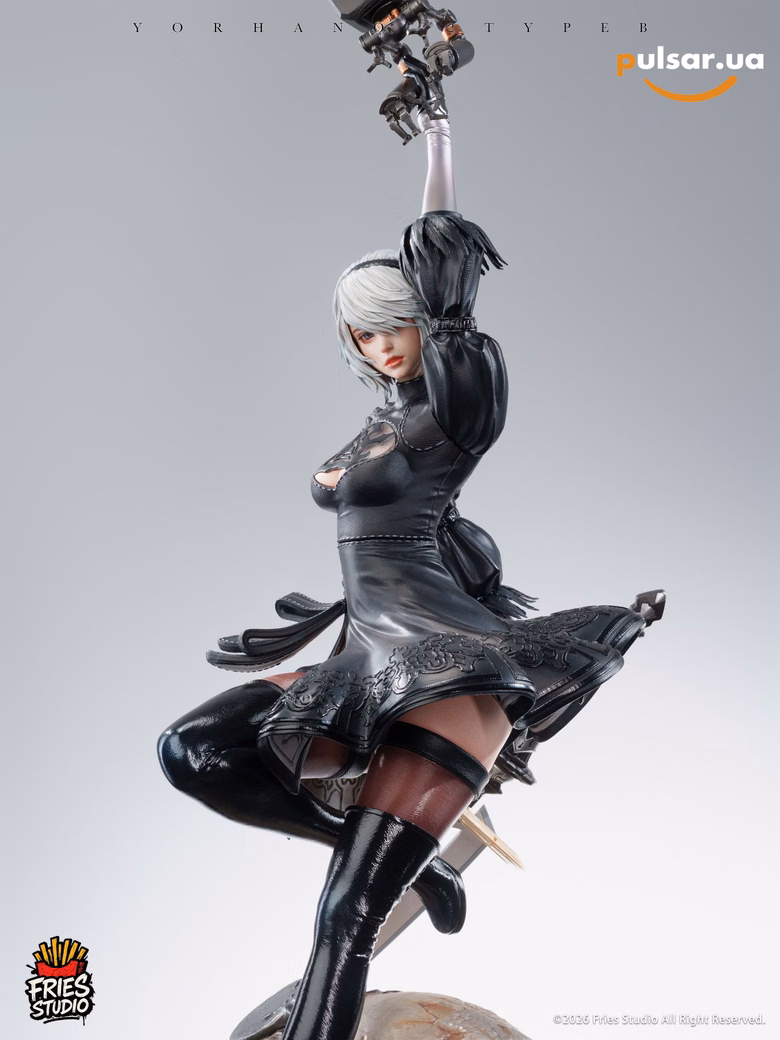 Оригінальна аніме фігурка «1/3 Scale NieR 2B-NieR:Automata-Fries Studio», фото 4