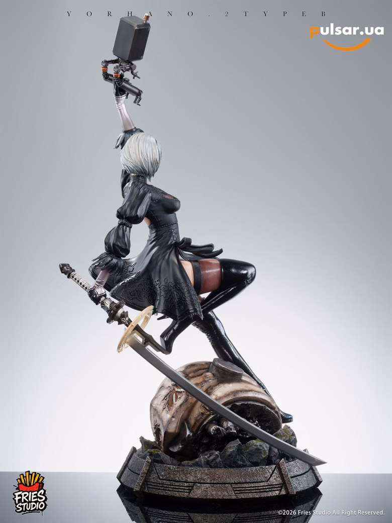Оригінальна аніме фігурка «1/3 Scale NieR 2B-NieR:Automata-Fries Studio», фото 5