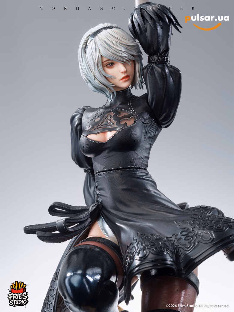 Оригінальна аніме фігурка «1/3 Scale NieR 2B-NieR:Automata-Fries Studio», фото 6