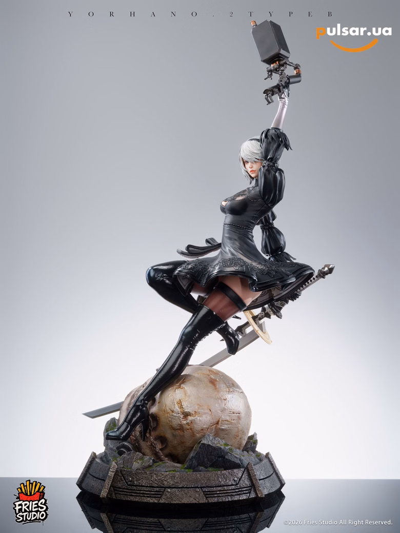 Оригінальна аніме фігурка «1/3 Scale NieR 2B-NieR:Automata-Fries Studio», фото 12