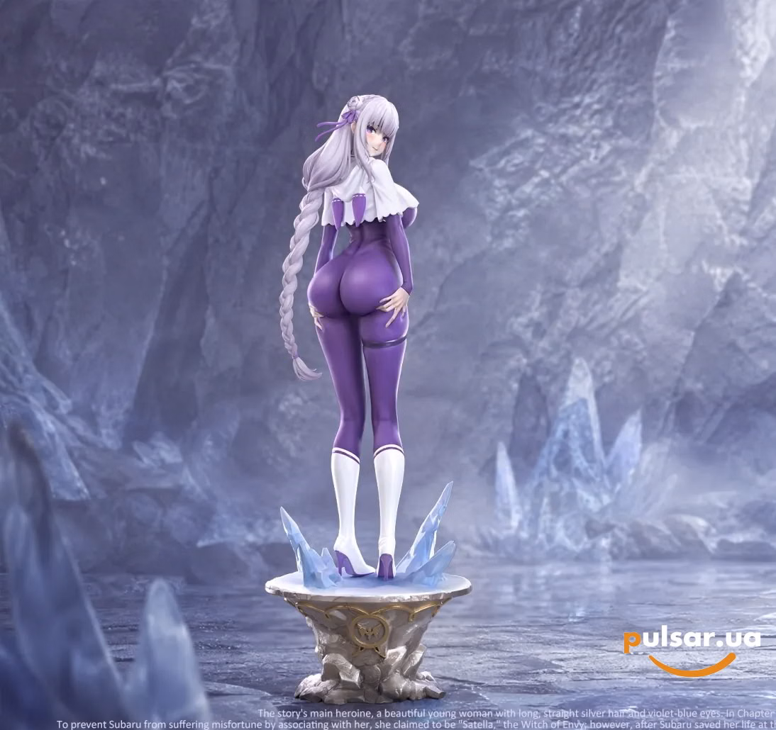 Оригинальная аниме фигурка «Pure Crush Studio - Emilia Re: Zero», фото 2