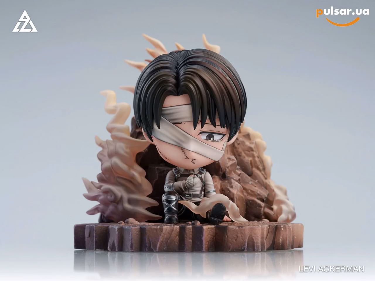 Оригинальная аниме фигурка «AZ Studio - Chibi Figure Levi Ackerman Farewell Ver Attack On Titan»