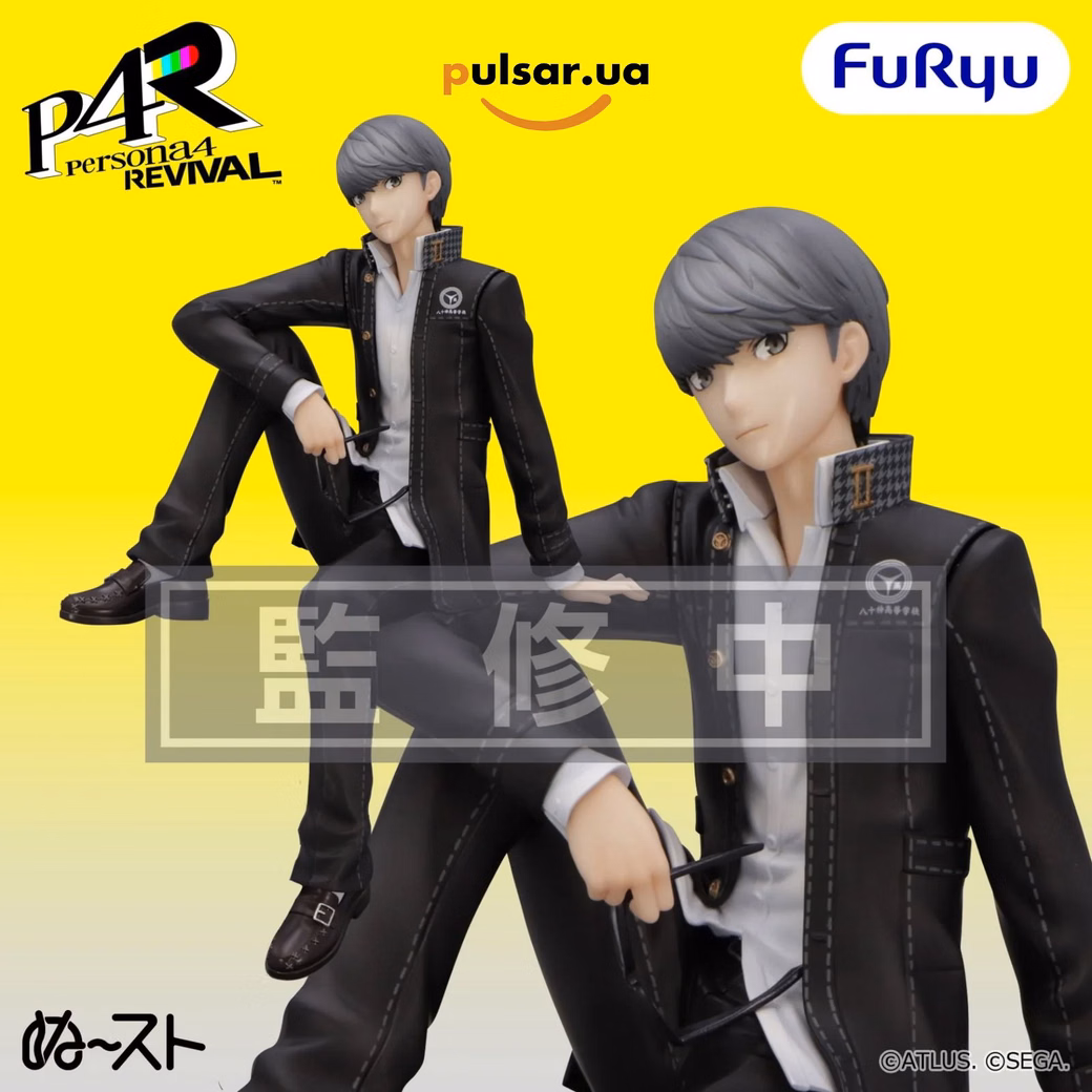 Оригинальная аниме фигурка  «Persona Series Noodle Stopper Figure - Persona 4 Protagonist (Yu Narukami)»