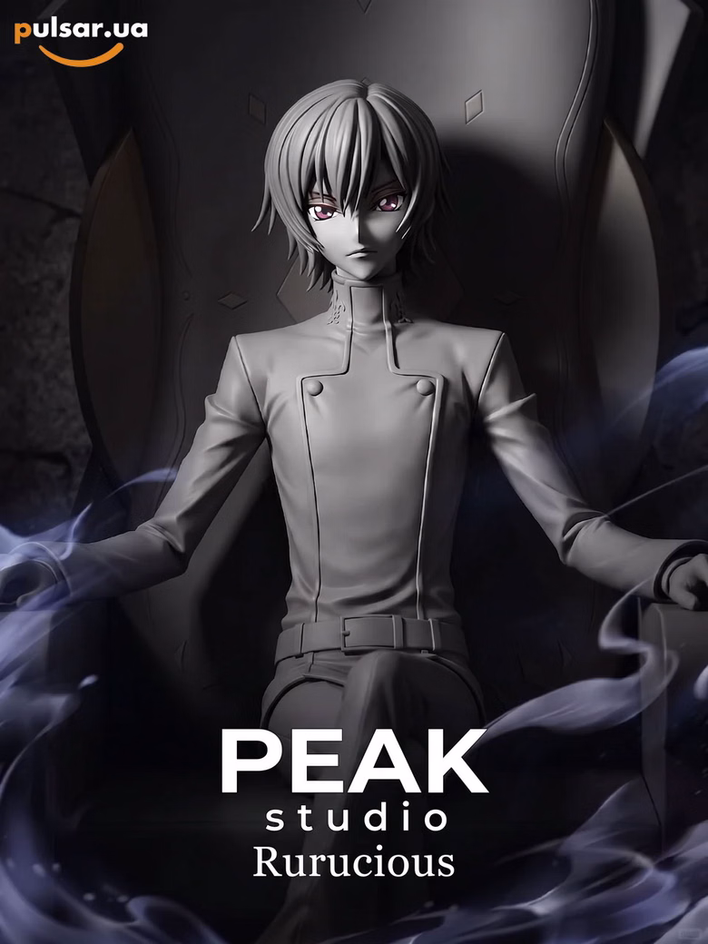 Оригінальна аніме фігурка «1/6 Scale Lelouch Lamperouge-Code Geass: Lelouch of the Rebellion-Peak Studio», фото 3