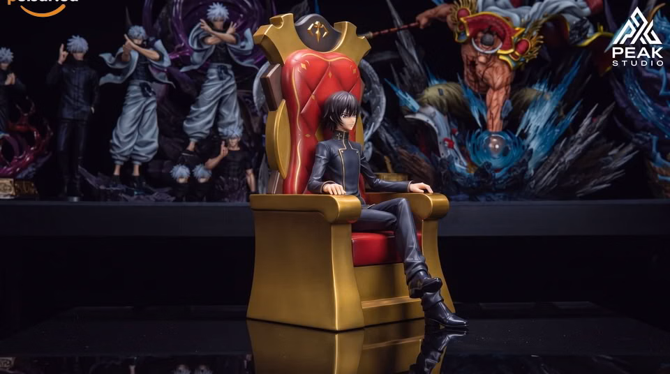 Оригінальна аніме фігурка «1/6 Scale Lelouch Lamperouge-Code Geass: Lelouch of the Rebellion-Peak Studio», фото 5