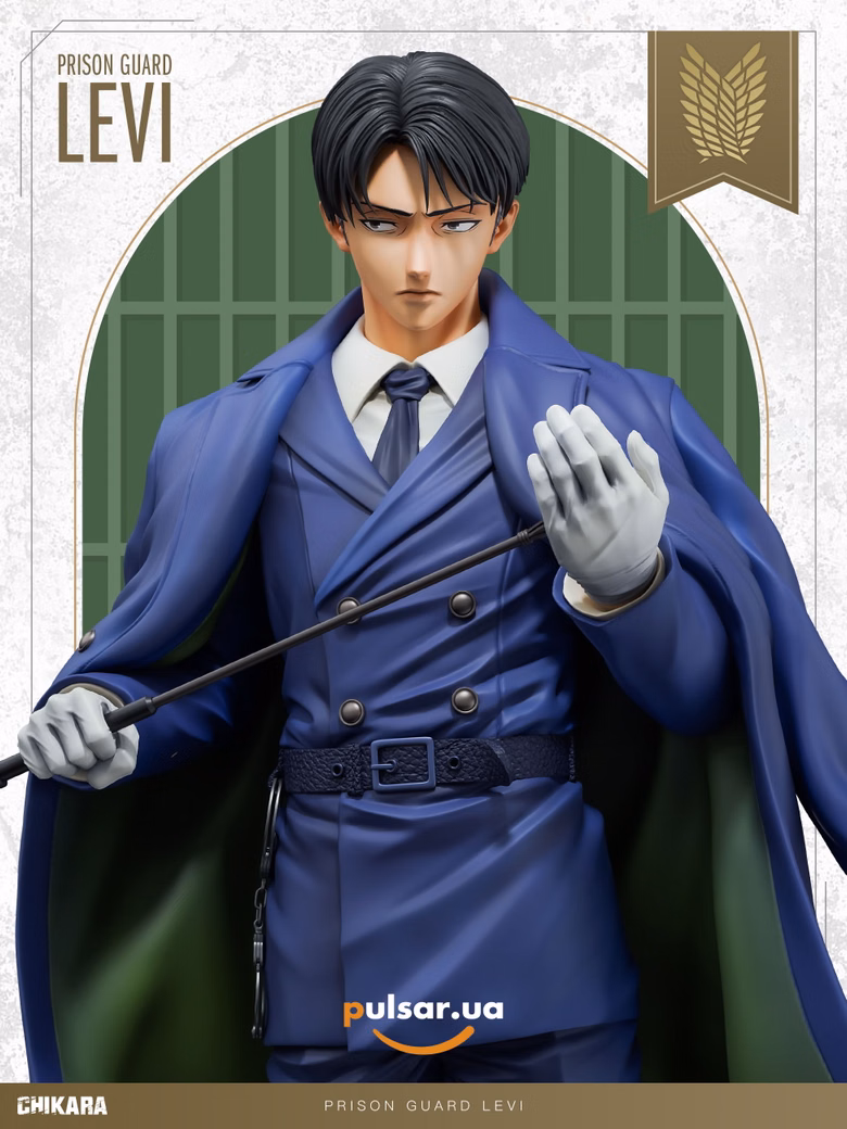 Оригінальна аніме фігурка  «1/6 Scale Warden Levi-Attack on Titan-CHIKARA Studio», фото 2