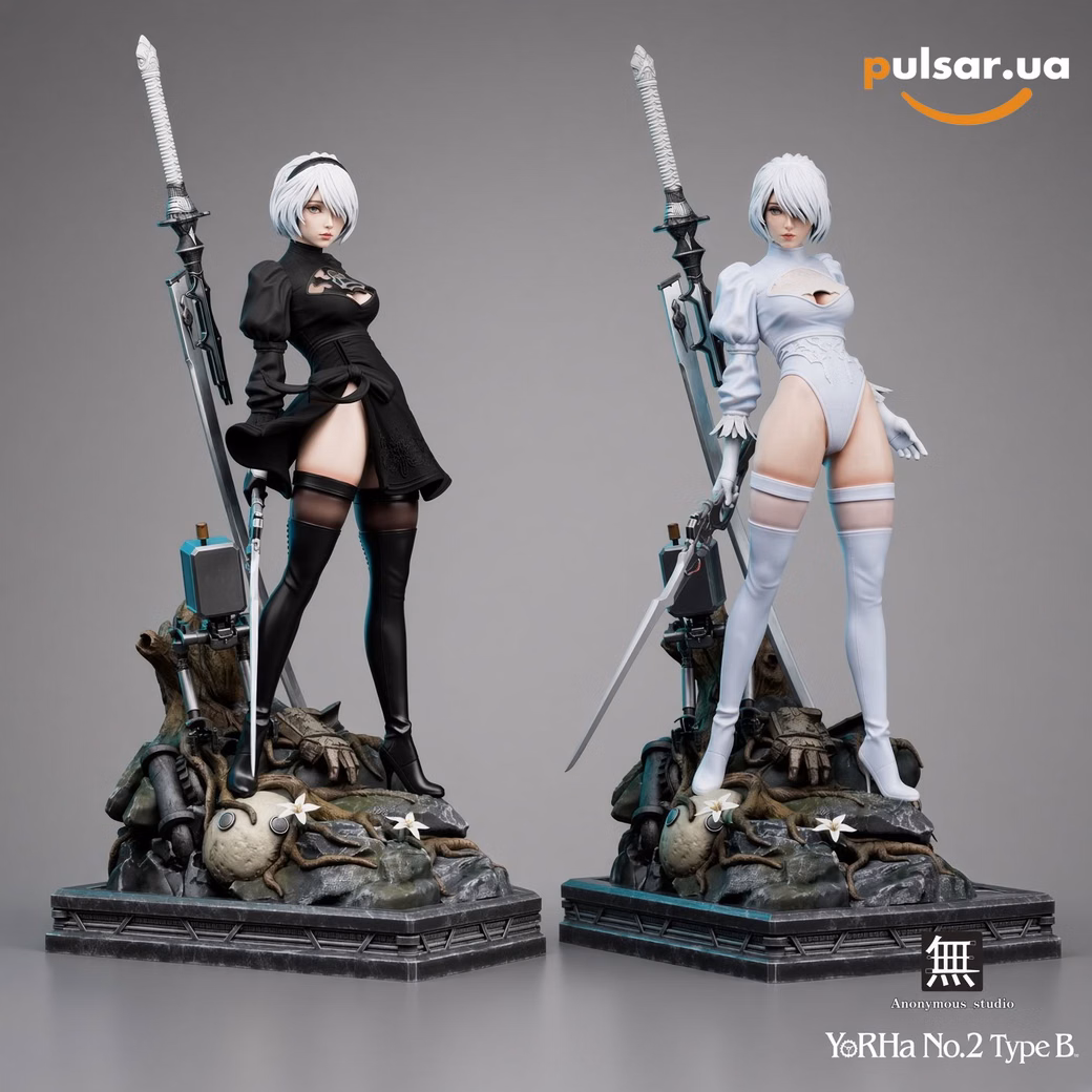 Оригінальна аніме фігурка «1/6 and 1/4 Scale NieR 2B-NieR:Automata-Anonymous Studio»