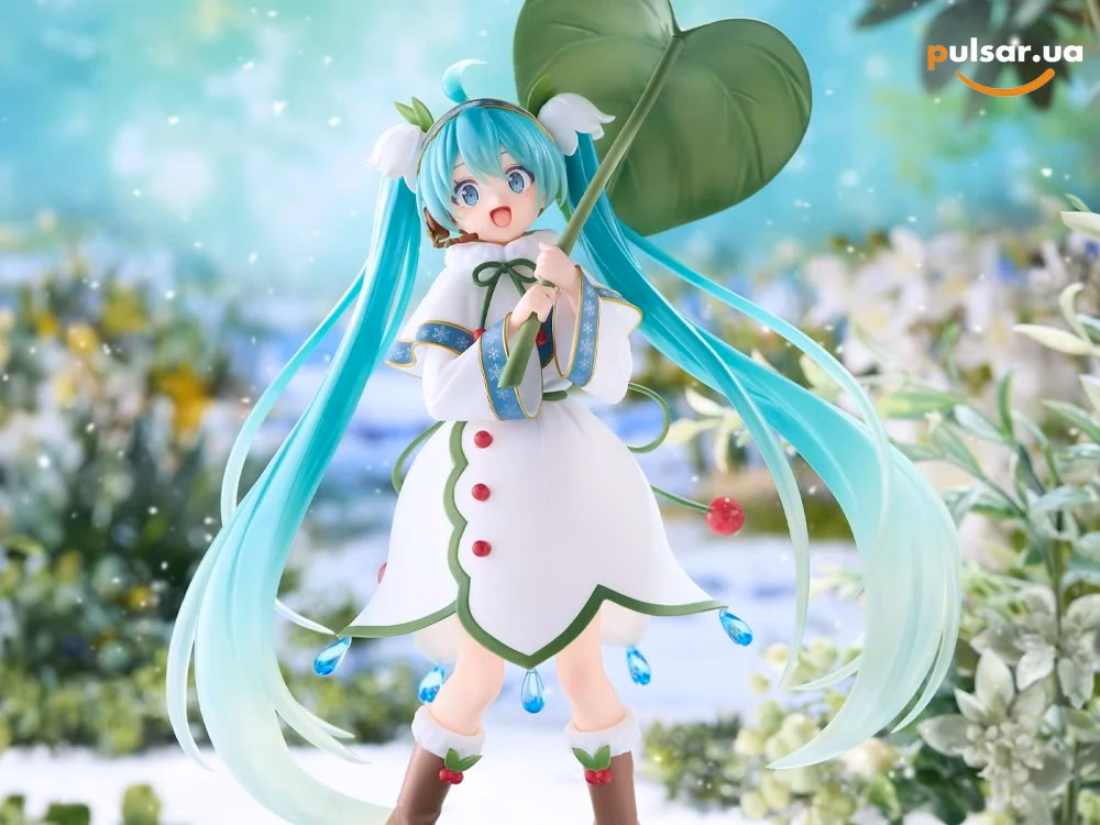 Оригінальна аніме фігурка «Hatsune Miku AMP+ All Stars Figure - Snow Miku 2015 Ver..», фото 2