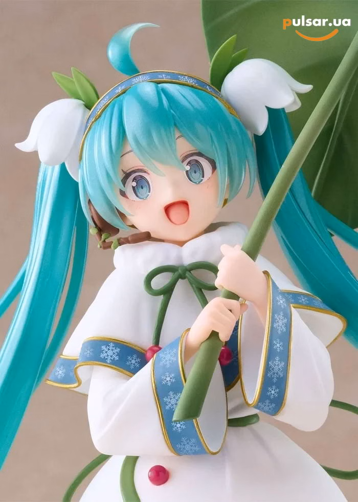 Оригінальна аніме фігурка «Hatsune Miku AMP+ All Stars Figure - Snow Miku 2015 Ver..», фото 4