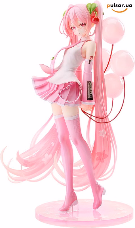 Оригінальна аніме фігурка «G.S.Collection Character Vocal Series 01 Hatsune Miku Sakura Miku: GSC Illustration Contest Ver. Figure», фото 2