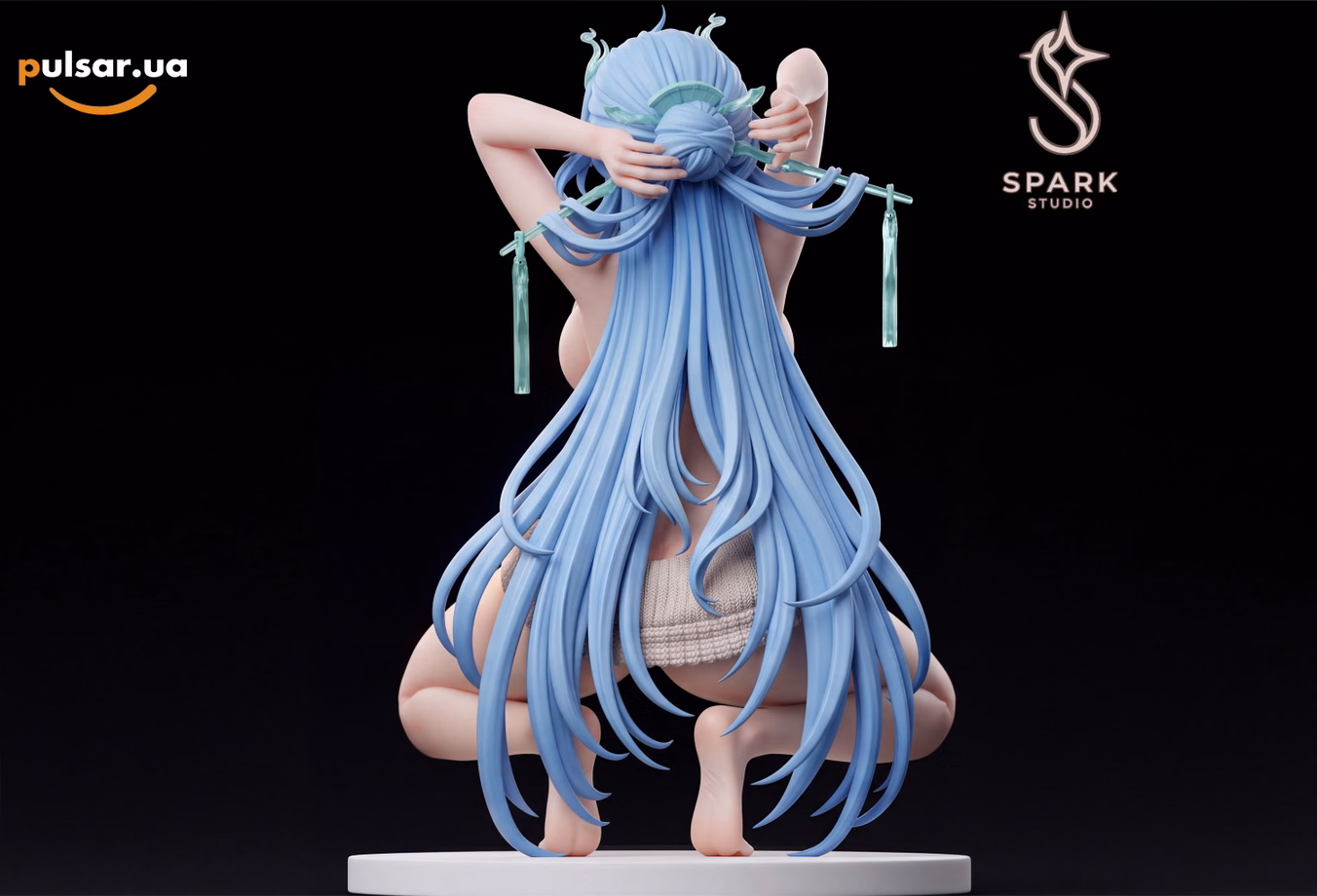 Оригінальна аніме фігурка «1/6 Scale QingXiao-Wuthering Waves-Spark Studio», фото 4