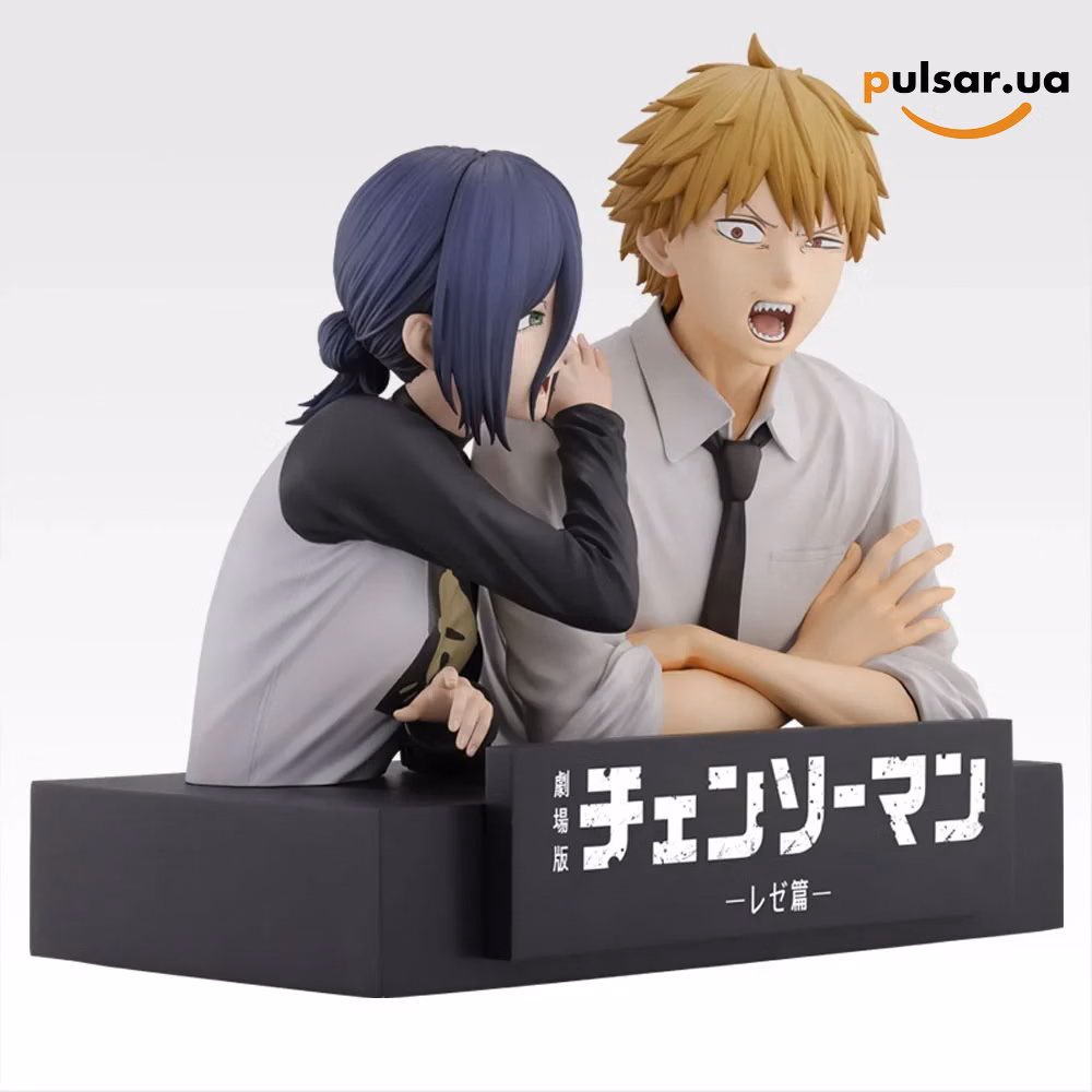 Оригінальна аніме фігурка «Ichiban Kuji Theatrical Version Chainsaw Man Movie Reze Arc 2nd Edition - A Prize Denji & Reze Figure», фото 3