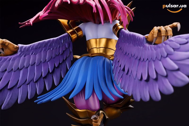Оригінальна аніме фігурка «OSHI WORKS Yu-Gi-Oh! Duel Monsters Harpie Lady Complete Figure», фото 6