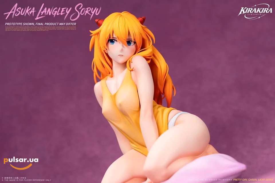 Оригінальна аніме фігурка «1/6 Scale Asuka-EVA-KiraKira Studio», фото 2