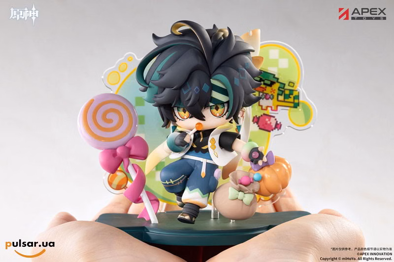 Оригінальна аніме фігурка  «Genshin Impact You Ye Qi Xiang Series Chibi Chara Figure Kinich», фото 8
