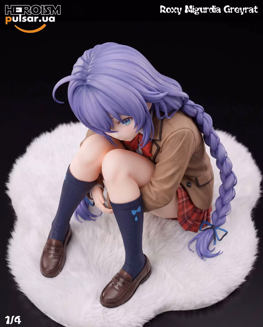 Оригінальна аніме фігурка «1/4 Scale JK Custumes Roxy Migurdia Greyrat-Mushoku Tensei: Jobless Reincarnation-Heroism Studio», фото 6