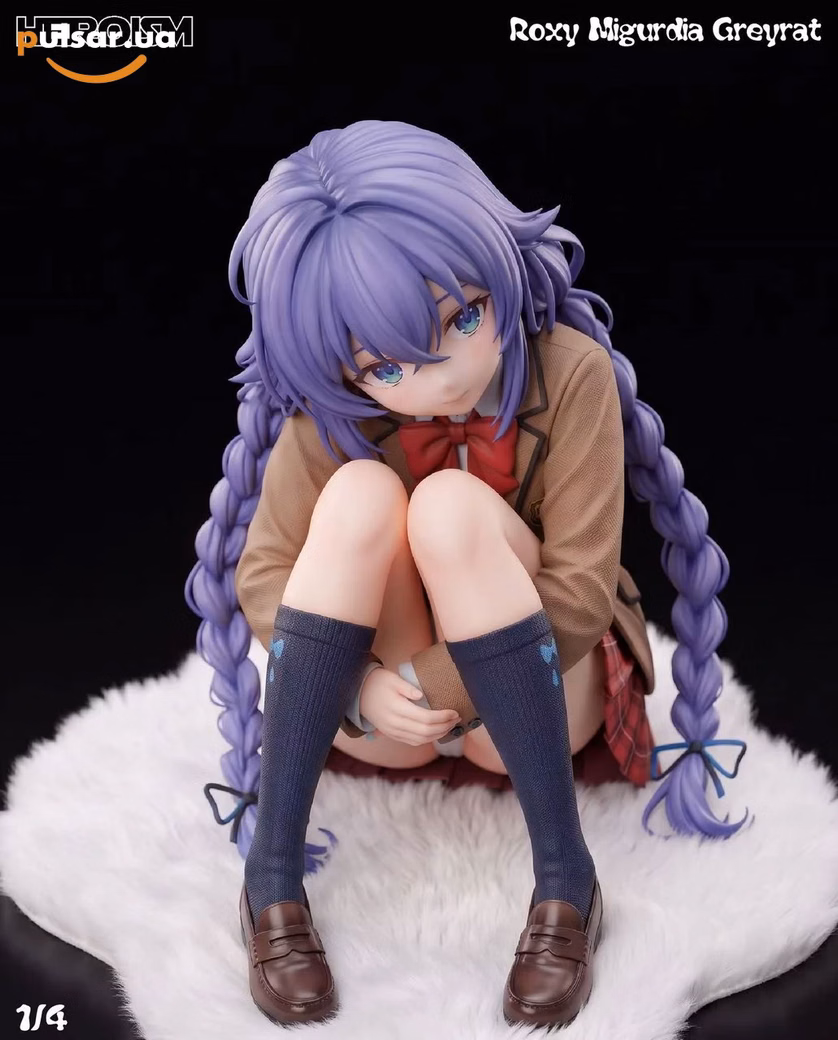 Оригінальна аніме фігурка «1/4 Scale JK Custumes Roxy Migurdia Greyrat-Mushoku Tensei: Jobless Reincarnation-Heroism Studio», фото 2
