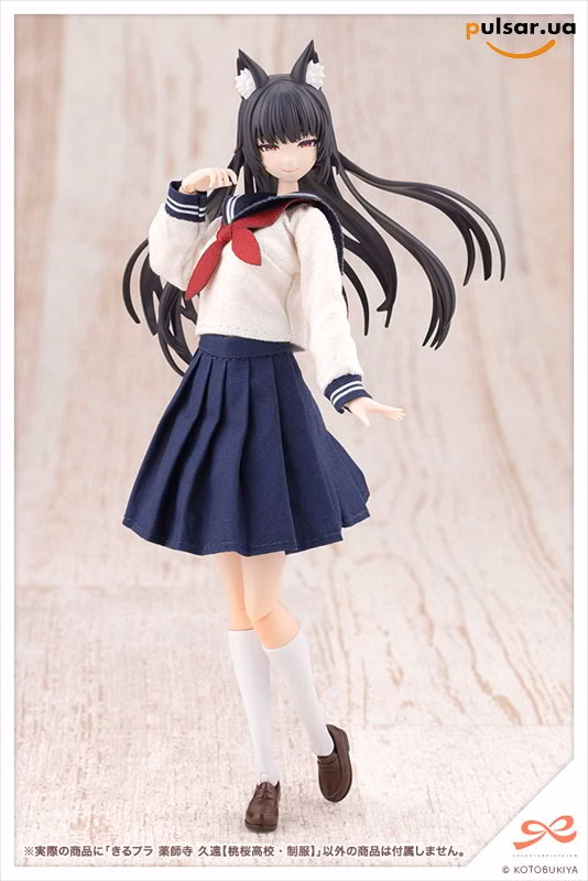 Оригінальна аніме фігурка  «Sousai Shoujo Teien KIRU PLA Kuon Yakushiji [TOUOU HIGH SCHOOL UNIFORM] 1/10 Plastic Model», фото 7