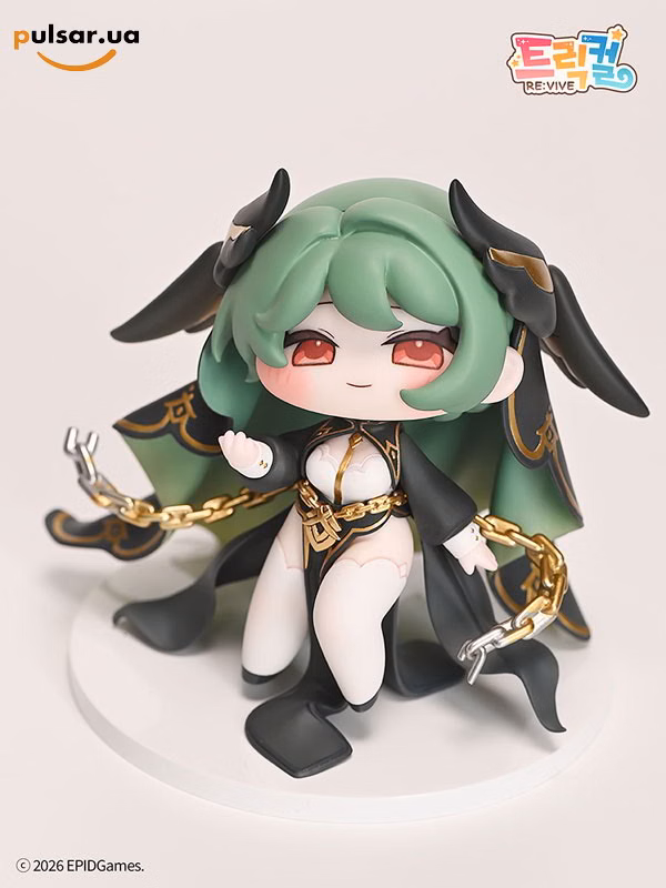 Оригинальная аниме фигурка «Trickcal: Chibi Go Joanne Non Scale Figure», фото 5