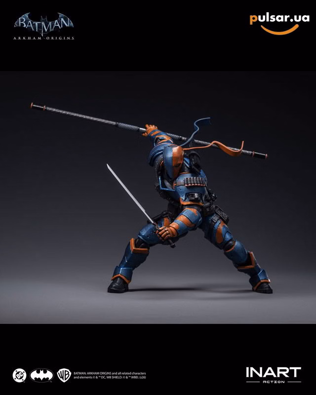 Оригінальна sci-fi фігурка «Batman: Arkham Origins Deathstroke Action Figure», фото 8
