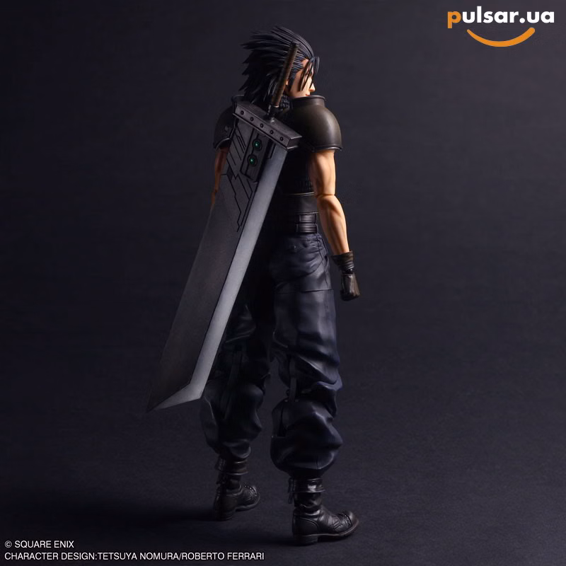 Оригінальна sci-fi фігурка «Final Fantasy VII Rebirth PLAY ARTS SHIN Zack Fair Soldier Class 1st», фото 2