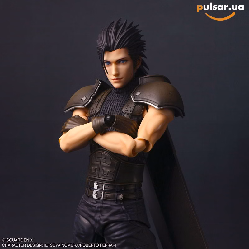 Оригінальна sci-fi фігурка «Final Fantasy VII Rebirth PLAY ARTS SHIN Zack Fair Soldier Class 1st», фото 5