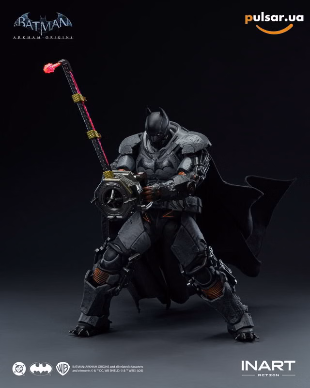 Оригінальна sci-fi фігурка «Batman: Arkham Origins Batman (XE suit) Action Figure», фото 6