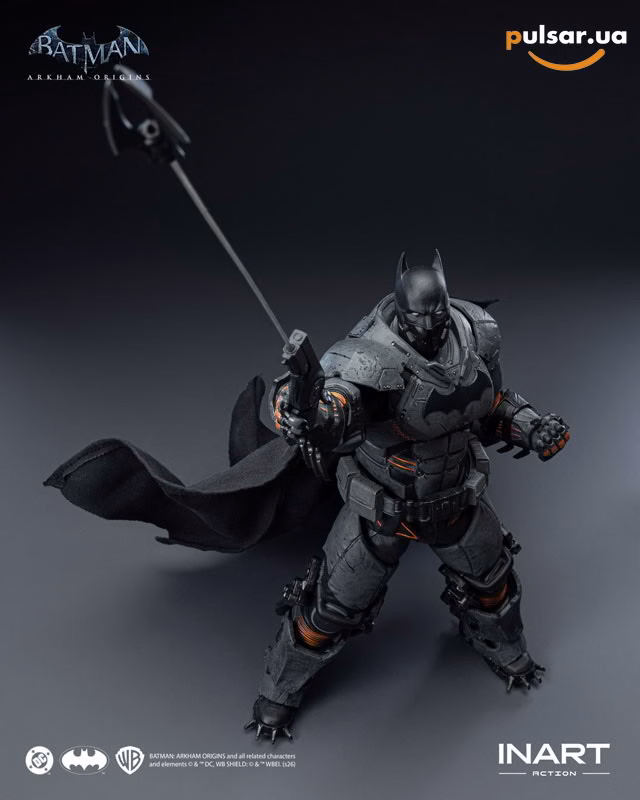 Оригінальна sci-fi фігурка «Batman: Arkham Origins Batman (XE suit) Action Figure», фото 8