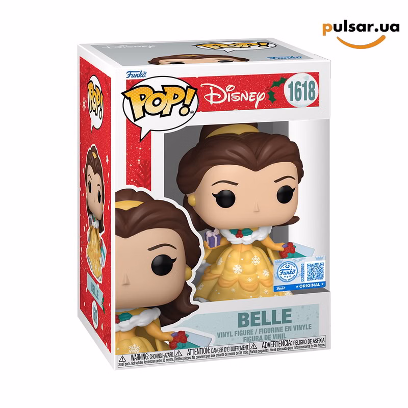Вінілова фігурка «Funko POP! • Funko exclusive • Beauty and the Beast ◉ Belle (Winter Outfit)) № 1618»