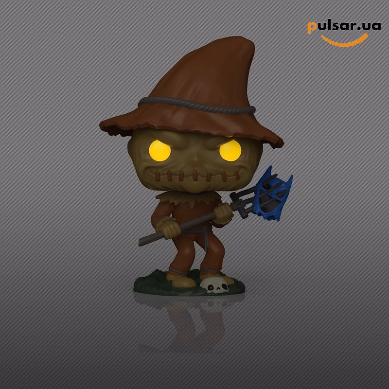 Вінілова фігурка «Funko POP! • GameStop Exclusive • DC Comics ◉ Scarecrow with Pitchfork (Glow) № 652», фото 3