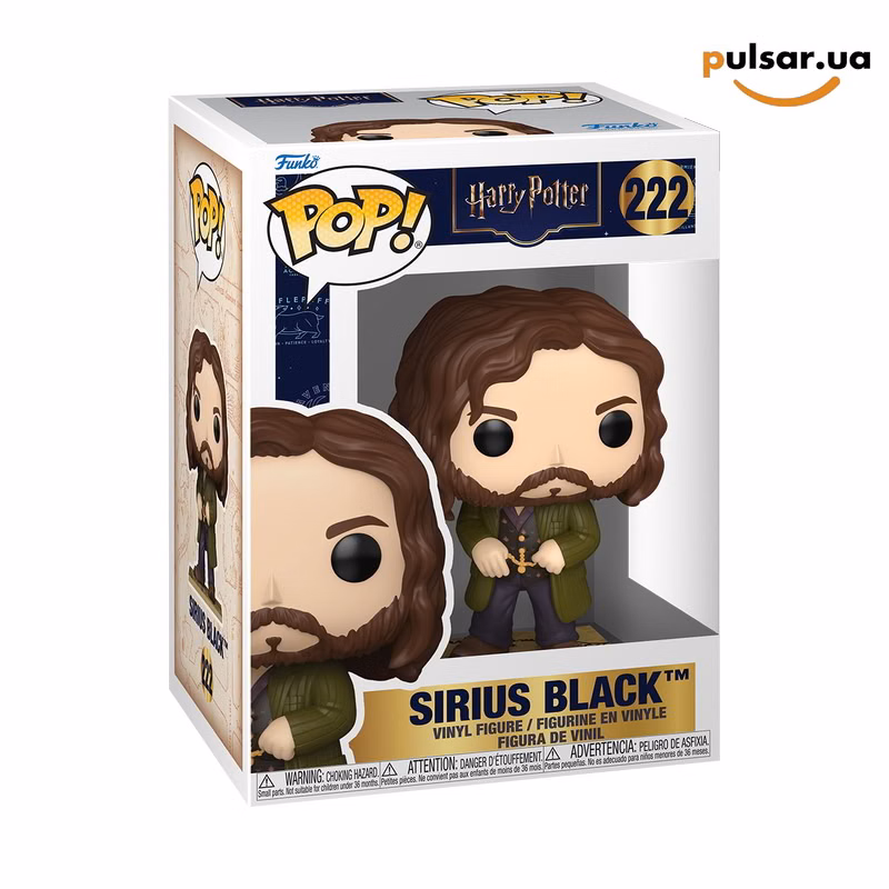 Вінілова фігурка «Funko POP! • • Harry Potter ◉ Sirius Black (Marauder’s Map) № 222»