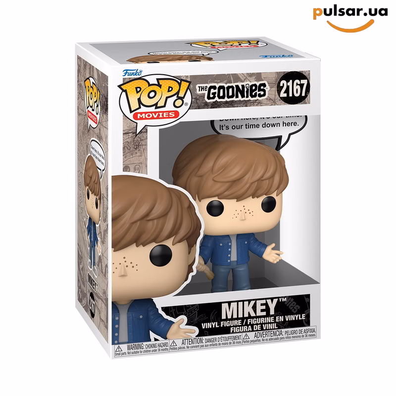 Вінілова фігурка   «Funko POP! •  •  The Goonies ◉ Mikey (Michael Walsh) (It's Our Time) № 2167»
