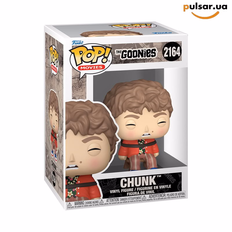 Вінілова фігурка  «Funko POP! •  •  The Goonies ◉ Chunk (Lawrence Cohen) № 2164»