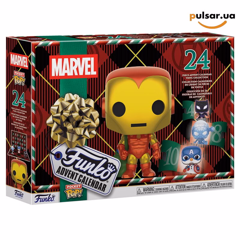 Адвент-календар «Funko POP! • Pocket Pop! • Marvel Advent Countdown Calendar»