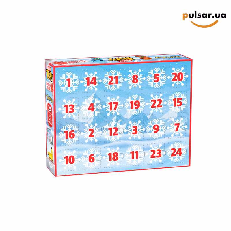 Адвент-календар «Funko POP! • Pocket Pop! • Pokémon Advent Countdown Calendar», фото 2