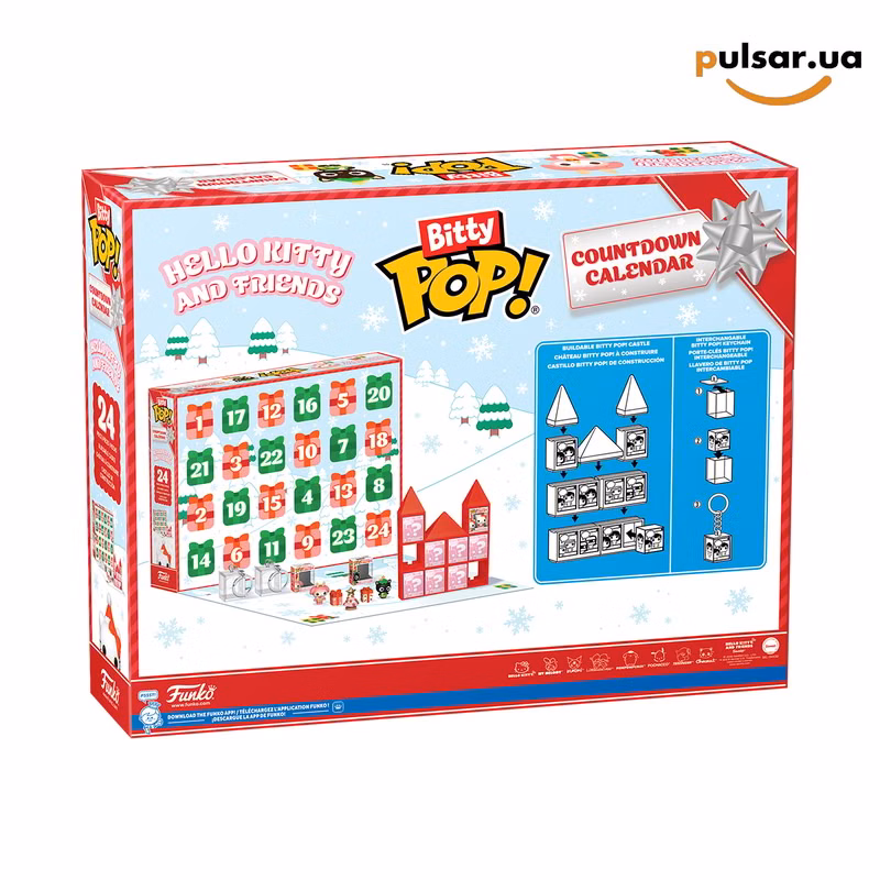 Адвент-календар «Funko POP! • Pocket Pop! • Hello Kitty Advent Countdown Calendar», фото 2